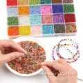 Miyuki 2mm Seed Glass Beads Plastic Box 24Colors
